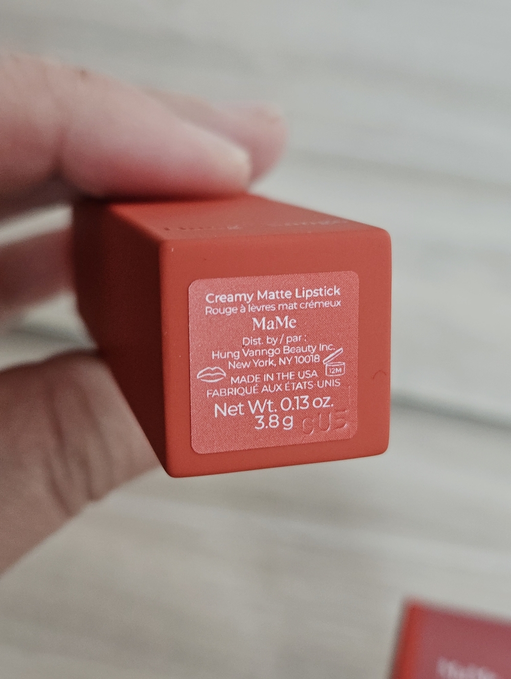 Hung Vanngo Creamy Matte Lipstick MaMe NEW - Picture 5 of 6